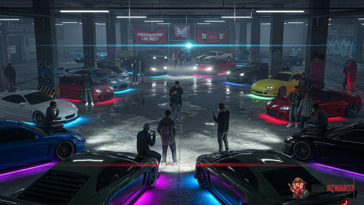 GTA 6's Underground Car Meet – Exclusive Event!